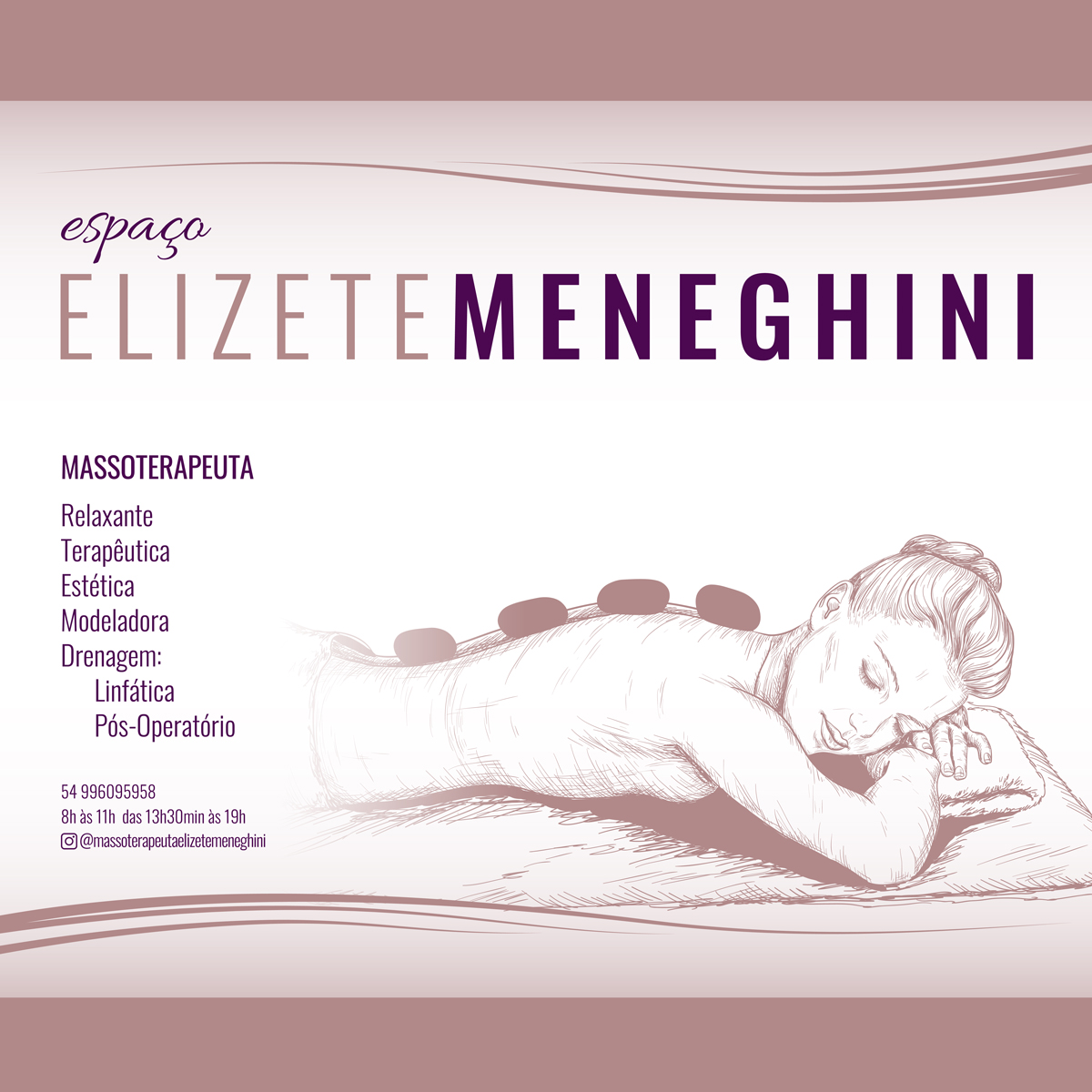 Elizete Meneghini - Door Sticker